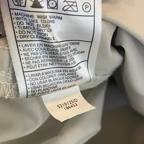 Vtg Nike Jacket Mens Sz XL Beige Pullover 1/4 Snap Long Sleeve Windbreaker Golf - Picture 9 of 10